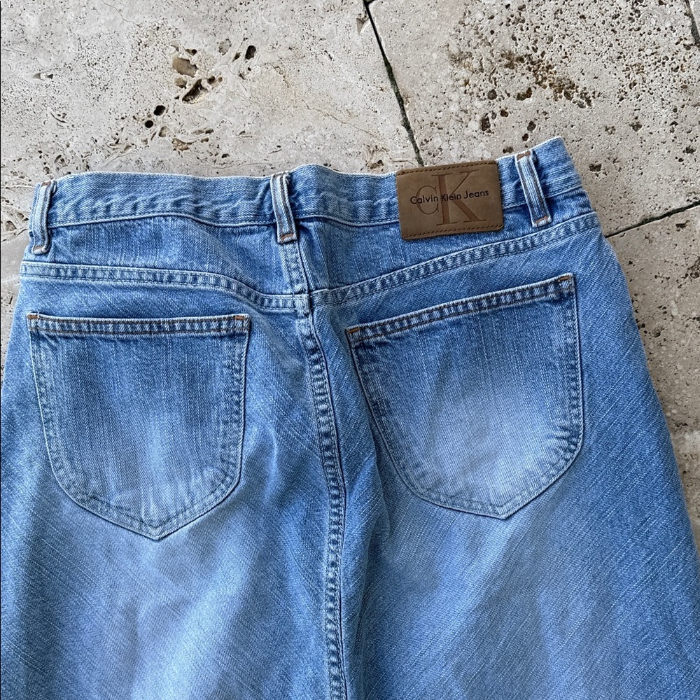 Calvin Klein Jeans Blue Maxi Skirt - Picture 7 of 12